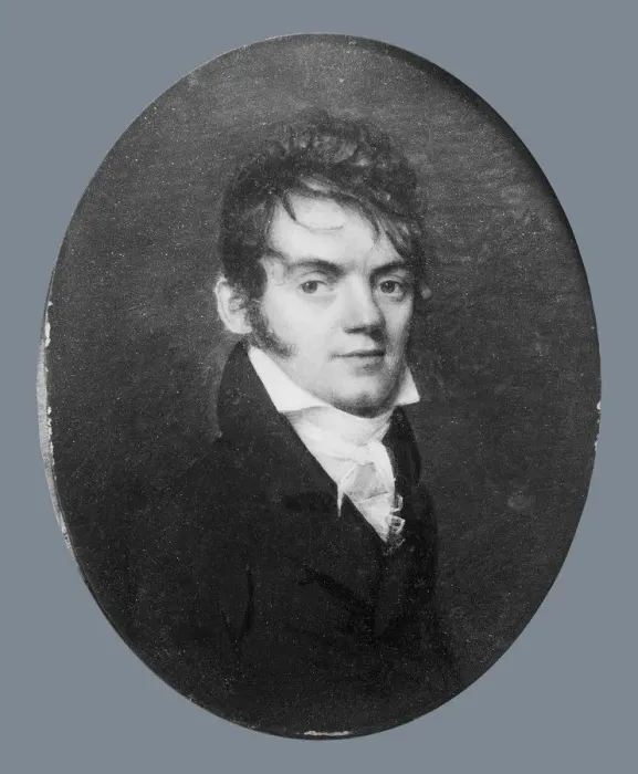 Framed Print : J. W. Gale, ca. 1807. Creator: Anson Dickinson Framed Print : J. W. Gale, ca. 1807. Creator: Anson Dickinson
