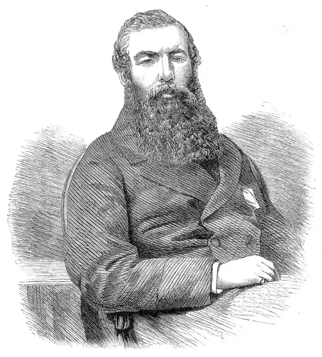 Framed Print : J. W. Malcolm, Esq. the newly-elected M.P. for Boston - from a photograph by Claudet, 1860. Creator: Unknown Framed Print : J. W. Malcolm, Esq. the newly-elected M.P. for Boston - from a photograph by Claudet, 1860. Creator: Unknown