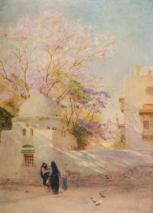 Framed Print : The Jacaranda, c1905, (1912). Artist: Walter Frederick Roofe Tyndale