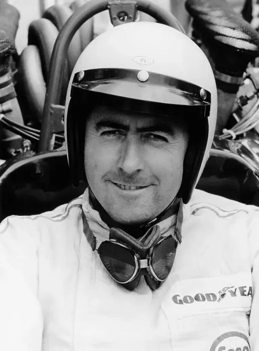 Framed Print : Jack Brabham at the Italian Grand Prix, Monza, 1967 Framed Print : Jack Brabham at the Italian Grand Prix, Monza, 1967
