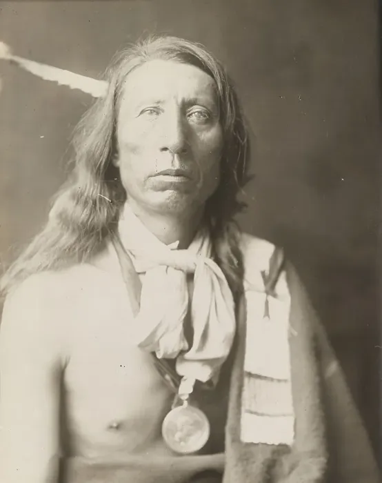 Framed Print : Jack Red Cloud, 1905. Creator: Edward Sheriff Curtis Framed Print : Jack Red Cloud, 1905. Creator: Edward Sheriff Curtis