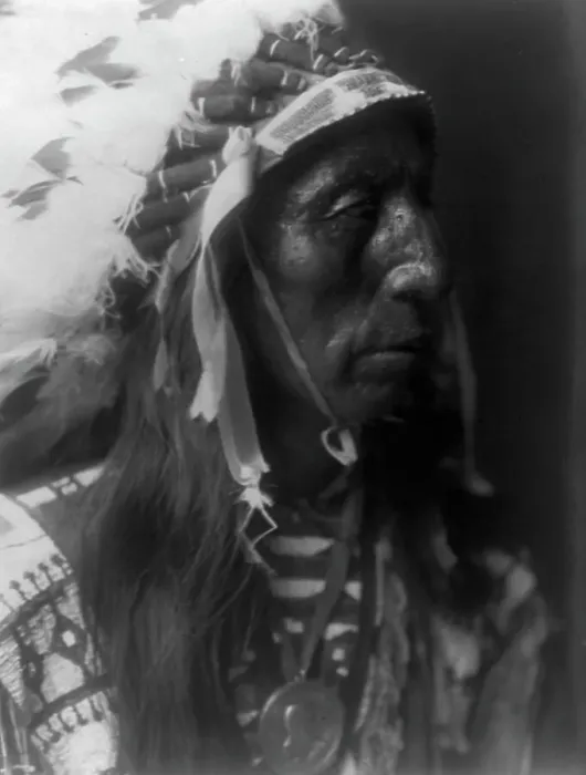 Framed Print : Jack Red Cloud-Ogalala [sic], c1907. Creator: Edward Sheriff Curtis