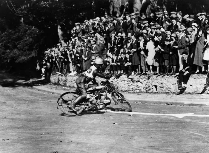 Framed Print : Jack Robinson on a Norton bike, during an Amateur TT race, 1925 Framed Print : Jack Robinson on a Norton bike, during an Amateur TT race, 1925
