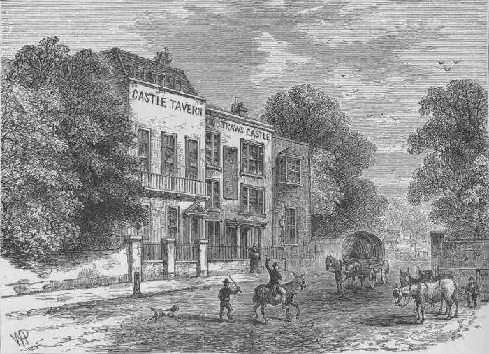 Framed Print : Jack Straws Castle, Hampstead, London, c1900 (1911) Framed Print : Jack Straws Castle, Hampstead, London, c1900 (1911)
