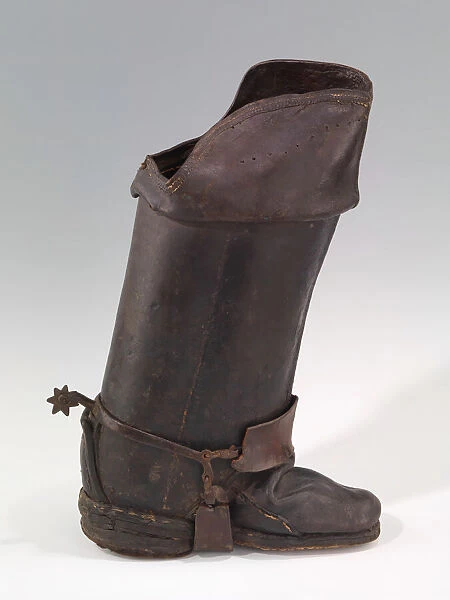 Jackboots, British, 18th century. Creator: Unknown