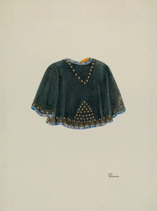 Framed Print : Jacket, c. 1936. Creator: Josephine C. Romano Framed Print : Jacket, c. 1936. Creator: Josephine C. Romano