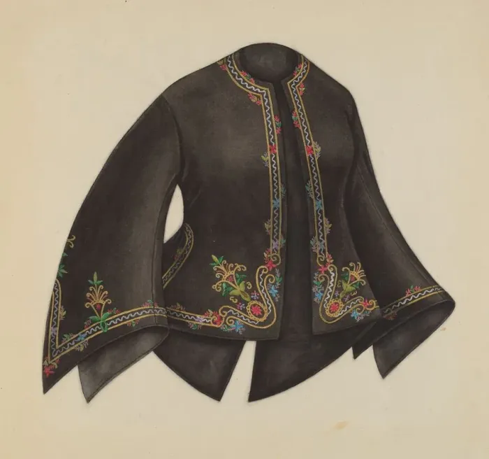 Framed Print : Jacket, c. 1939. Creator: Gertrude Lemberg Framed Print : Jacket, c. 1939. Creator: Gertrude Lemberg