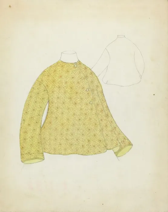 Framed Print : Jacket, c. 1940. Creator: Mae Szilvasy Framed Print : Jacket, c. 1940. Creator: Mae Szilvasy