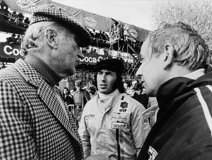 Framed Print : Jackie Stewart, early 1970s Framed Print : Jackie Stewart, early 1970s