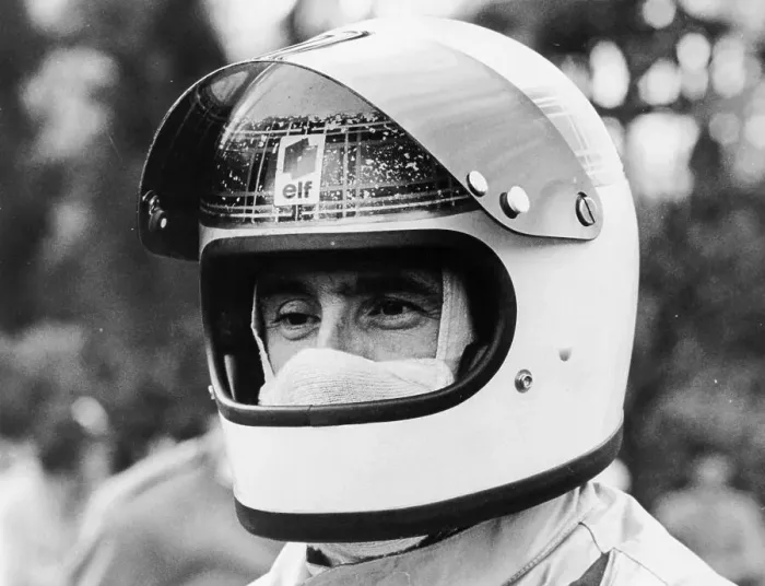 Framed Print : Jackie Stewart, early 1970s Framed Print : Jackie Stewart, early 1970s