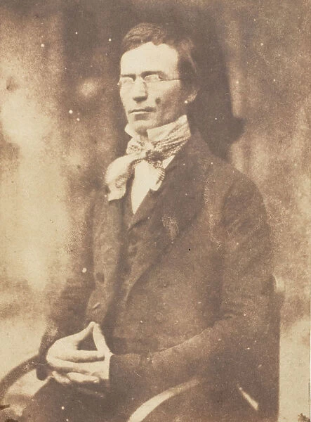 Jacob Abbott, 1843-47. Creators: David Octavius Hill, Robert Adamson, Hill & Adamson