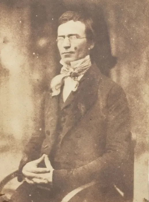 Framed Print : Jacob Abbott, 1843-47. Creators: David Octavius Hill, Robert Adamson, Hill & Adamson Framed Print : Jacob Abbott, 1843-47. Creators: David Octavius Hill, Robert Adamson, Hill & Adamson