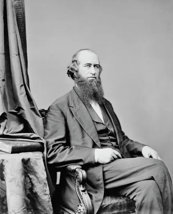 Framed Print : Jacob Benton of New Hampshire, between 1860 and 1875. Creator: Unknown Framed Print : Jacob Benton of New Hampshire, between 1860 and 1875. Creator: Unknown