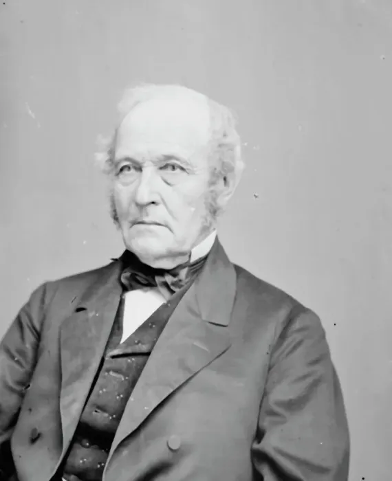 Framed Print : Jacob Collamer, between 1855 and 1865. Creator: Unknown Framed Print : Jacob Collamer, between 1855 and 1865. Creator: Unknown