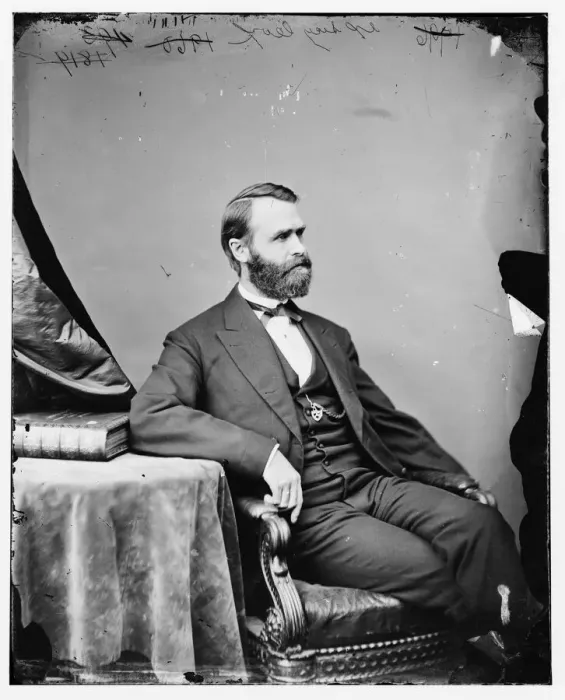 Framed Print : Jacob D. Cox of Ohio, between 1870 and 1880. Creator: Unknown