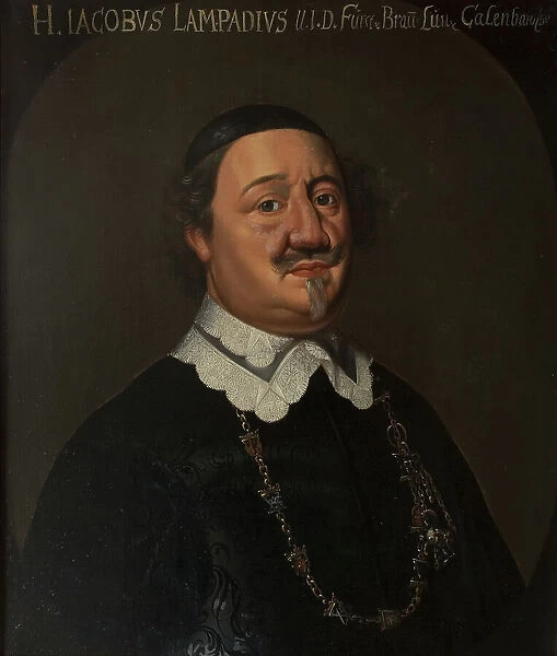 Jacob Lampadius, 1593-1649, c17th century. Creator: Anon