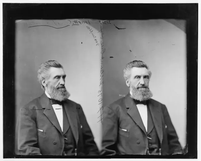 Framed Print : Jacob Miller Campbell of Pennsylvania, 1865-1880. Creator: Unknown Framed Print : Jacob Miller Campbell of Pennsylvania, 1865-1880. Creator: Unknown