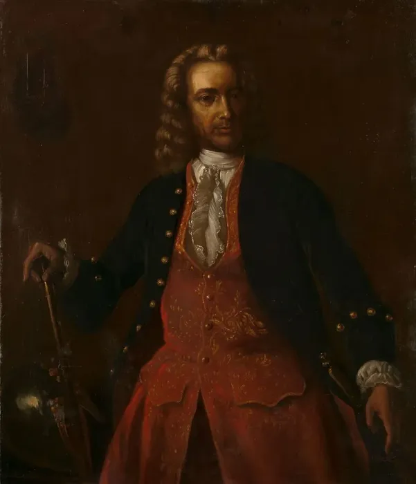 Framed Print : Jacob Mossel (1750-1761), c.1755. Creator: Anon Framed Print : Jacob Mossel (1750-1761), c.1755. Creator: Anon