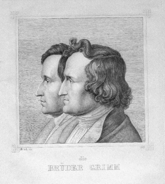 Framed Print : Jacob and Wilhelm Grimm, 1843. Artist: Grimm, Ludwig Emil (1790-1863) Framed Print : Jacob and Wilhelm Grimm, 1843. Artist: Grimm, Ludwig Emil (1790-1863)