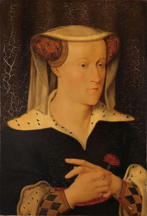 Framed Print : Jacoba of Bavaria (1401-1436), countess of Holland and Zeeland, c.1435. Creator: Pieter Willem Sebes Framed Print : Jacoba of Bavaria (1401-1436), countess of Holland and Zeeland, c.1435. Creator: Pieter Willem Sebes