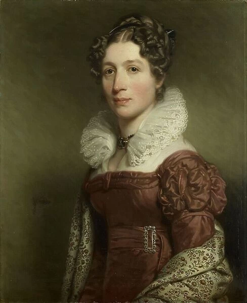 Jacoba Vetter (1796-1830), Wife of Pieter Meijer Warnars, Amsterdam Bookseller, c.1821-c.1825. Creator: Charles Howard Hodges