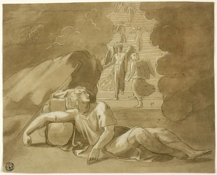 Framed Print : Jacob's Dream, n.d. Creator: Unknown Framed Print : Jacob's Dream, n.d. Creator: Unknown