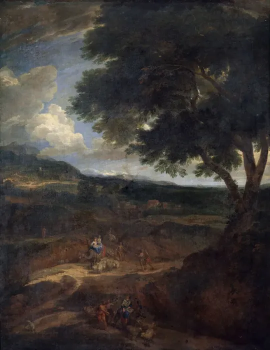 Framed Print : Jacobs Return, 17th or early 18th century. Artist: Cornelis Huysmans