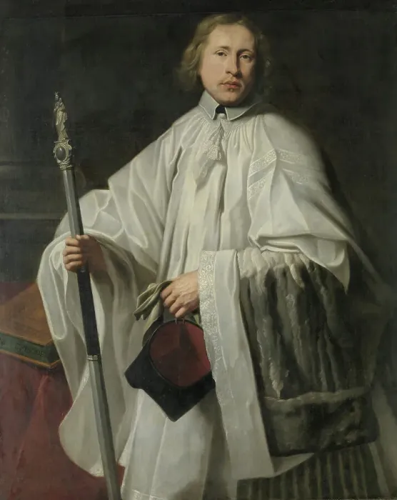 Framed Print : Jacobus Govaerts (b. 1635 / 36). Appointed Master of Ceremonies and Clerk of the Chapter of Antwerp in Creator: Anon Framed Print : Jacobus Govaerts (b. 1635 / 36). Appointed Master of Ceremonies and Clerk of the Chapter of Antwerp in Creator: Anon
