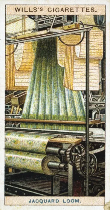 Framed Print : Jacquard power loom, 1915 Framed Print : Jacquard power loom, 1915