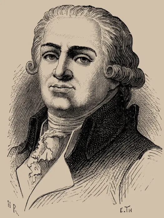 Framed Print : Jacques Antoine Marie de Cazales (1758-1805), 1889
