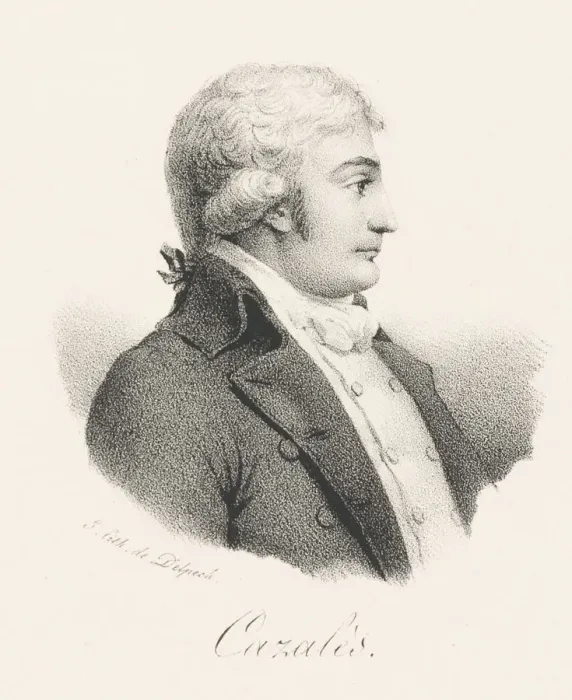 Framed Print : Jacques Antoine Marie de Cazales (1758-1805), ca 1820 Framed Print : Jacques Antoine Marie de Cazales (1758-1805), ca 1820