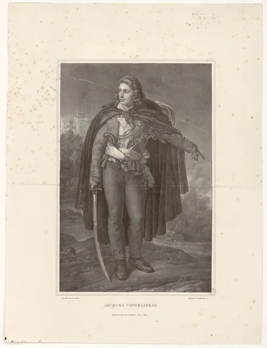 Framed Print : Jacques Cathelineau (1759-1793), 1820s Framed Print : Jacques Cathelineau (1759-1793), 1820s