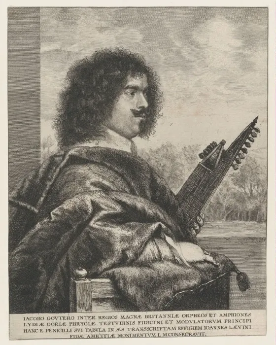 Framed Print : Jacques Gaultier, 17th century. Creator: Jan Lievens Framed Print : Jacques Gaultier, 17th century. Creator: Jan Lievens