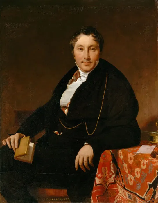 Framed Print : Jacques-Louis Leblanc (1774-1846), 1823. Creator: Jean-Auguste-Dominique Ingres Framed Print : Jacques-Louis Leblanc (1774-1846), 1823. Creator: Jean-Auguste-Dominique Ingres