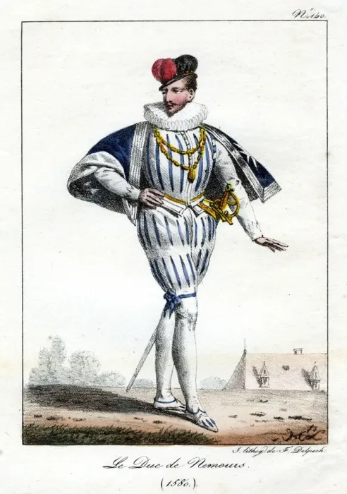 Framed Print : Jacques de Savoie, 2nd Duke of Nemours, 1580, (c1795-1825). Artist: Delpech Framed Print : Jacques de Savoie, 2nd Duke of Nemours, 1580, (c1795-1825). Artist: Delpech