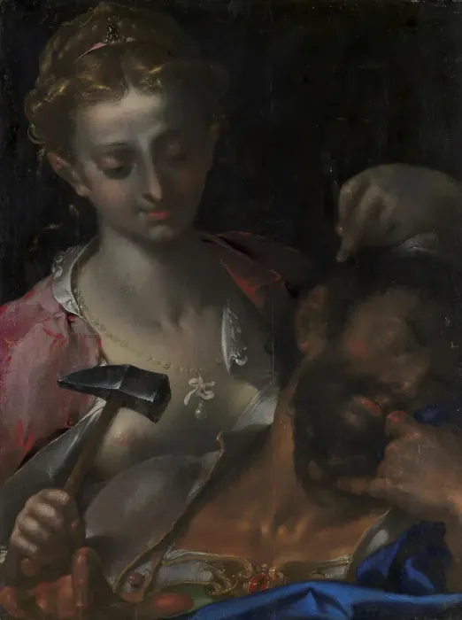 Framed Print : Jael Kills Sisera, 1561-1611. Creator: Bartholomeus Spranger Framed Print : Jael Kills Sisera, 1561-1611. Creator: Bartholomeus Spranger