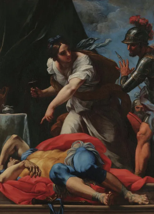 Framed Print : Jael kills Sisera, 1690-1692. Creator: Maratta, Carlo (1625-1713) Framed Print : Jael kills Sisera, 1690-1692. Creator: Maratta, Carlo (1625-1713)