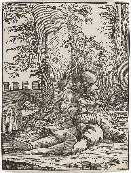 Jael kills Sisera, c. 1523. Creator: Altdorfer, Albrecht (c. 1480-1538)