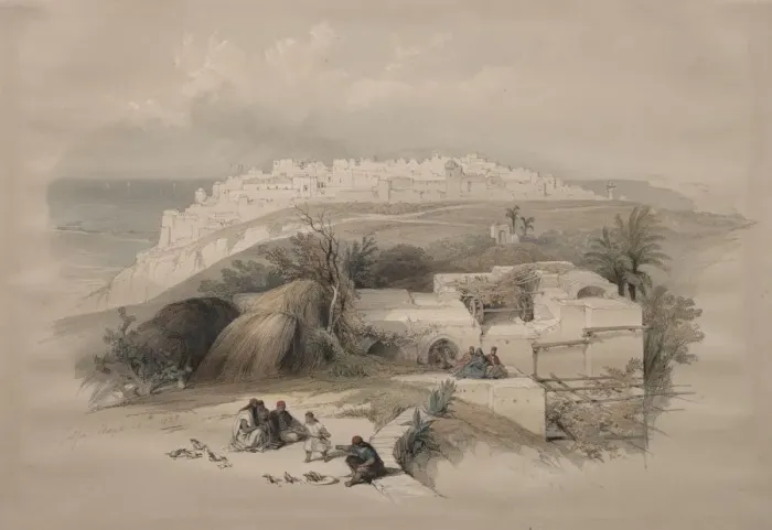 Framed Print : Jaffa, 1839. Creator: David Roberts (British, 1796-1864) Framed Print : Jaffa, 1839. Creator: David Roberts (British, 1796-1864)