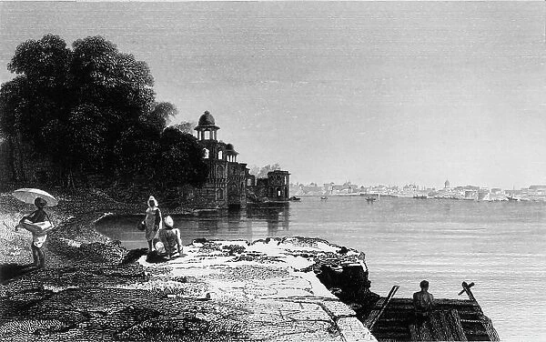 Jahara Baug. - Agra, 1834. Creator: Thomas Shotter Boys