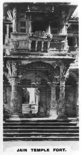 Jain temple fort, Ahmedabad, India, c1925