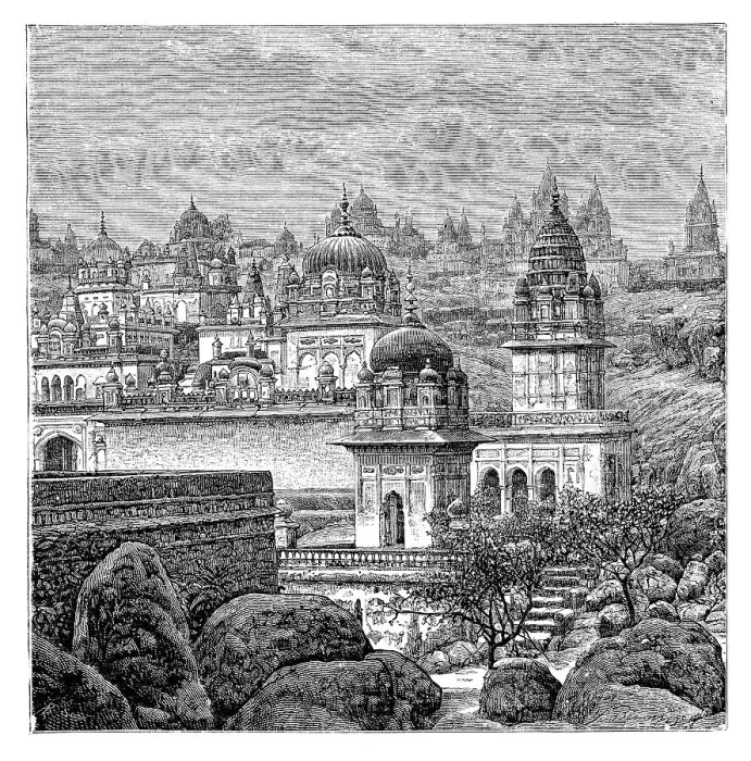 Framed Print : Jaina temples, Junagadh, Gujarat, India, 1895 Framed Print : Jaina temples, Junagadh, Gujarat, India, 1895
