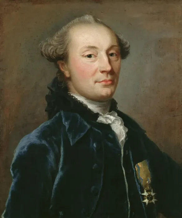 Framed Print : Jakob Magnus Sprengtporten, 1727-1786, mid-late 18th century. Creator: Carl Fredrich Brander