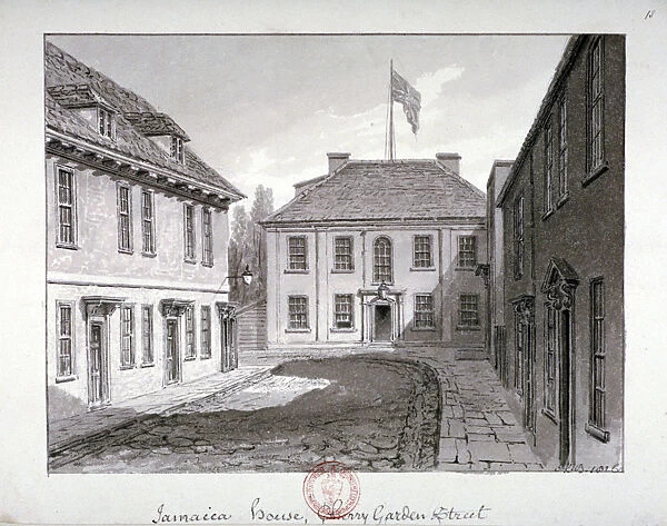 Jamaica House, Cherry Garden Street, Bermondsey, London, 1826