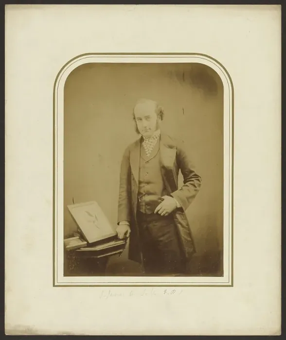 Framed Print : James A. Salter, F.R.S. 1855. Creator: Maull & Polyblank Framed Print : James A. Salter, F.R.S. 1855. Creator: Maull & Polyblank