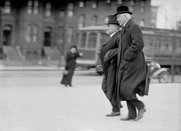 James Aloysius O'Gorman, Senator From New York, left, 1911. Creator: Harris & Ewing. James Aloysius O'Gorman, Senator From New York, left, 1911. Creator: Harris & Ewing