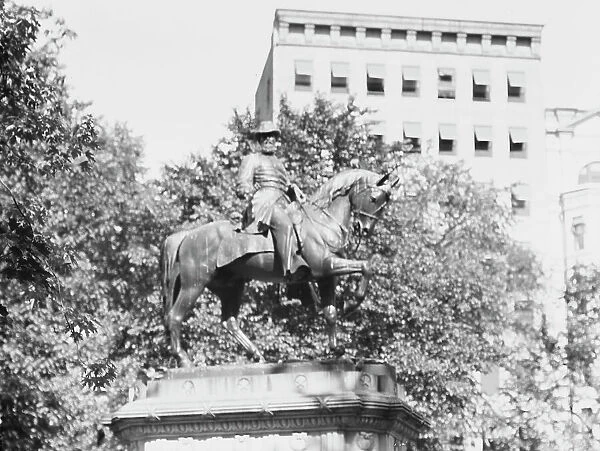 James B. McPherson - Equestrian statues in Washington, D.C. between 1911 and 1942. Creator: Arnold Genthe