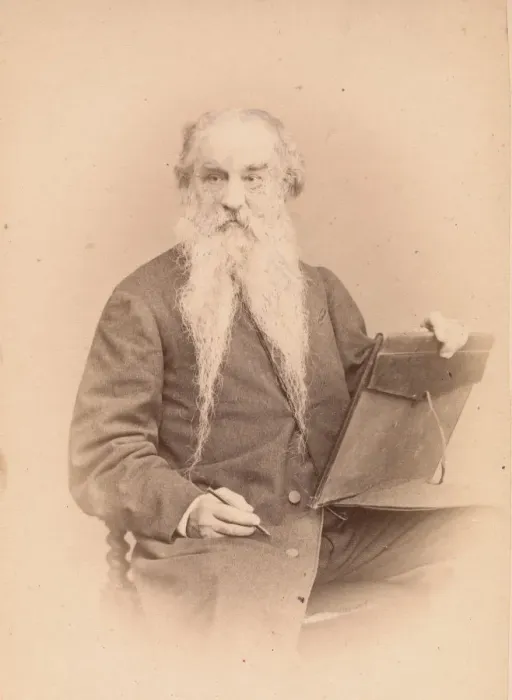 Framed Print : James Baker Pyne, 1860s. Creator: John & Charles Watkins Framed Print : James Baker Pyne, 1860s. Creator: John & Charles Watkins