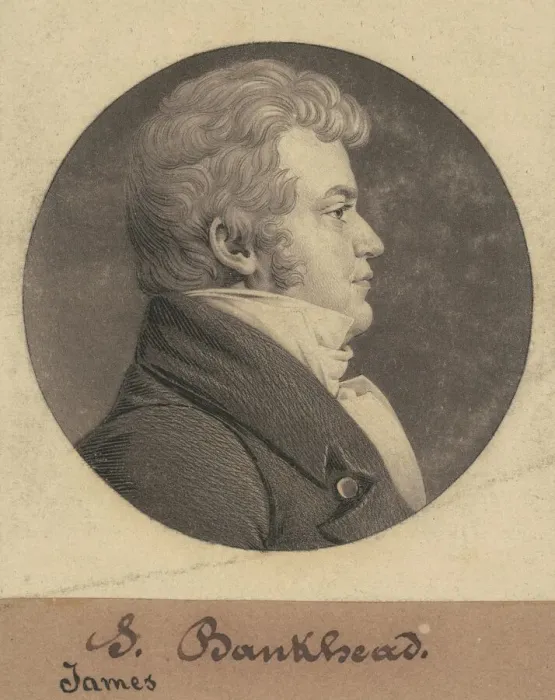 Framed Print : James Bankhead, 1808. Creator: Charles Balthazar Julien Fevret de Saint-Memin Framed Print : James Bankhead, 1808. Creator: Charles Balthazar Julien Fevret de Saint-Memin