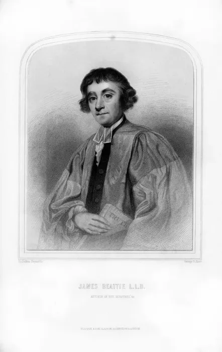 Framed Print : James Beattie, Scottish academic and writer, (1870). Artist: GB Shaw Framed Print : James Beattie, Scottish academic and writer, (1870). Artist: GB Shaw
